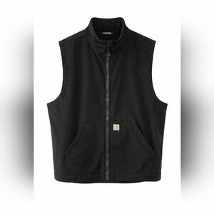 Carhartt Rain Defender Vest Black 2XL Full Zip Workwear